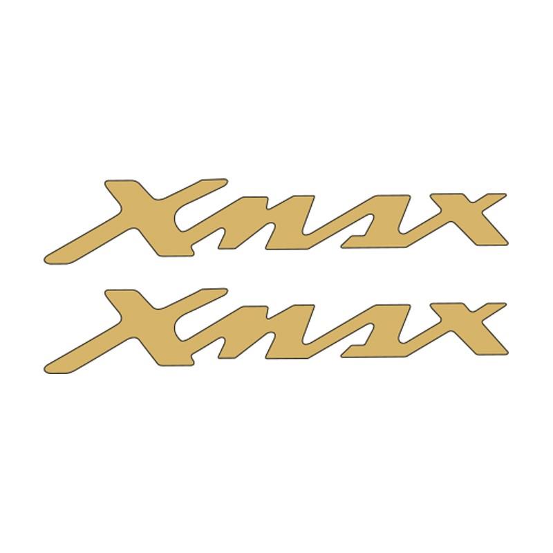 Yamaha Xmax Uyumlu Damla Yazı Gold 22X4 Cm Sticker