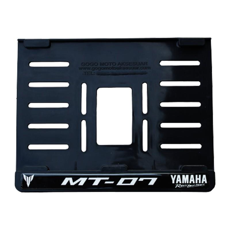 Yamaha Mt-07 Uyumlu 2 Plastik (15X24 Cm) Kırılmaz Plakalık
