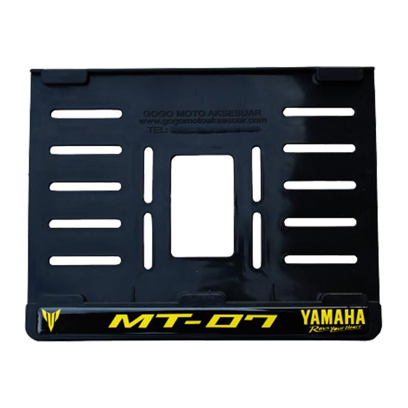 Yamaha Mt-07 Uyumlu 3 Plastik (15X24 Cm) Kırılmaz Plakalık