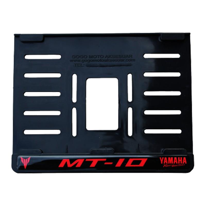Yamaha Mt-10 Uyumlu 2 Plastik (15X24 Cm) Kırılmaz Plakalık