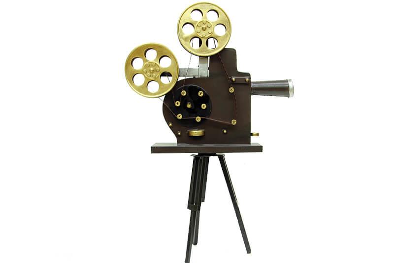 Sinemaskop Kamera Tripodlu Model Vintage Dekoratif Hediyelik