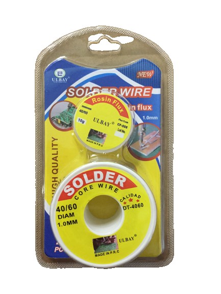 Solder Wire+Rosin Lehim Teli Pastası 2Li Set