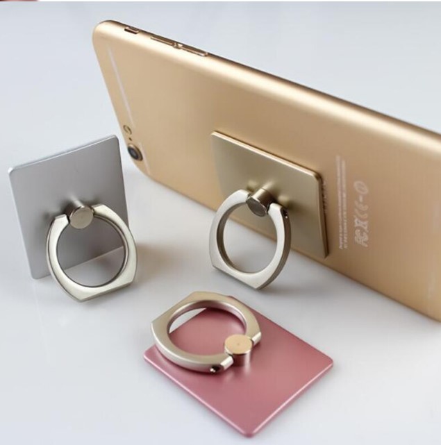 Telefon Tablet Tüm Modeler Selfie Yüzüğü 360 Derece Oynar Metal