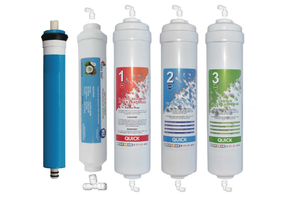 Kapalı Kasa Tüm Su Arıtma Cihazlarına Uyumlu 5'Li Filtre Takımı