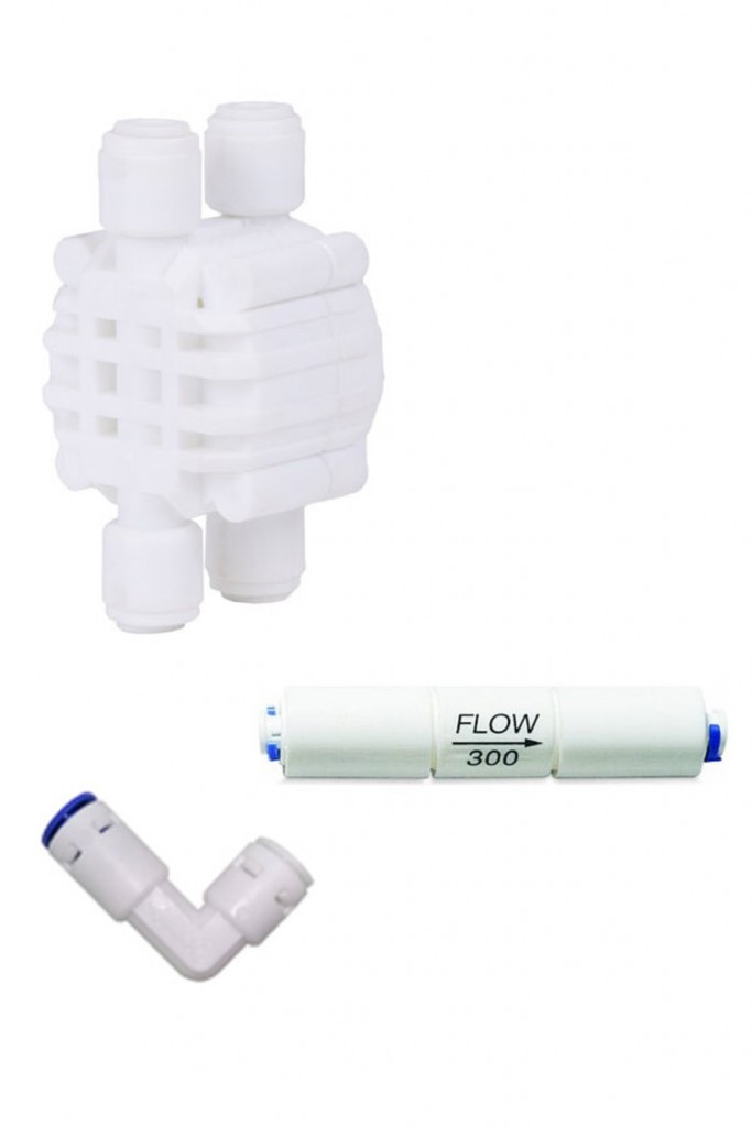 Su Arıtma Cihazı Yenileme Kit Takımı Shutoff - Flow-Quıck Check Valf