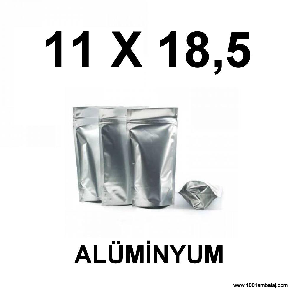 11X18,5 Cm Alüminyum Renk Doypack Torba /02/