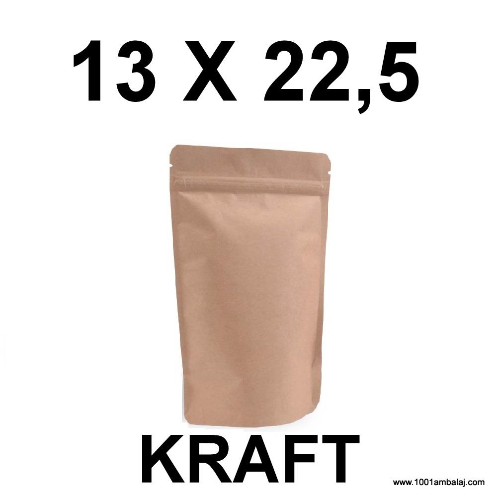 13X22,5 Cm Kraft Renk Doypack Torba /31/