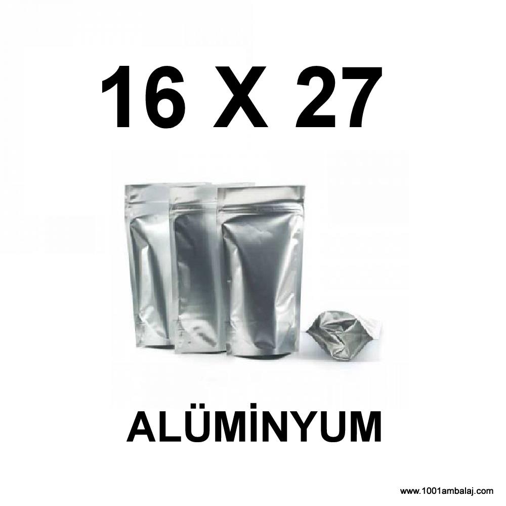 16X27 Cm Alüminyum Renk Doypack Torba /04/