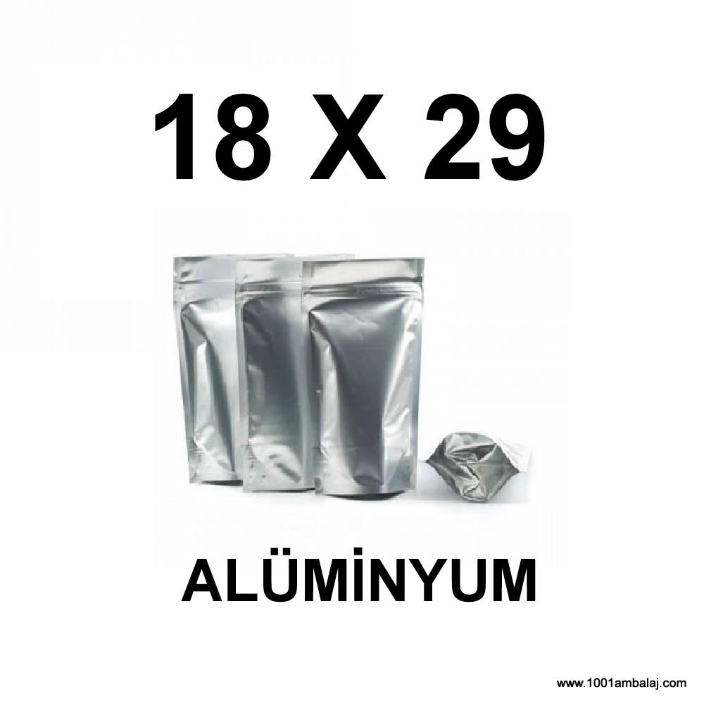 18X29 Cm Alüminyum Renk Doypack Torba /05/
