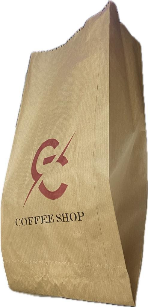 Firsat Ürünü Kese Kağidi Çi̇zgi̇li̇ Baskisiz Şamua Kraft Coffe Shop 15 X 33 1 Koli̇ 15 Ki̇lo
