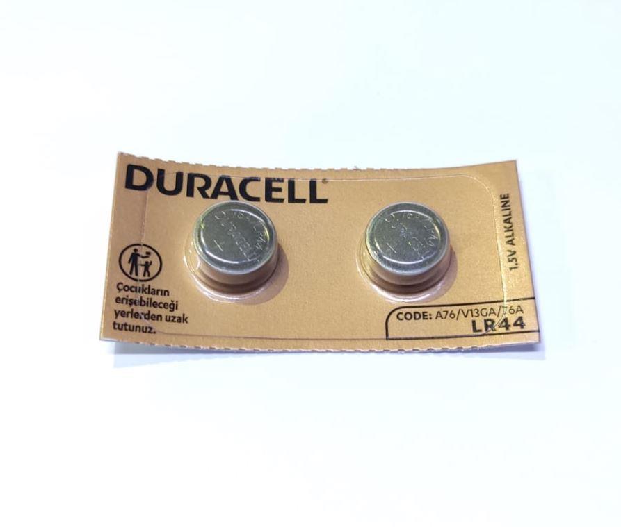 Duracell Alkaline Pil Lr44 1,5V ( 2 Adet Pil Fiyatıdır )