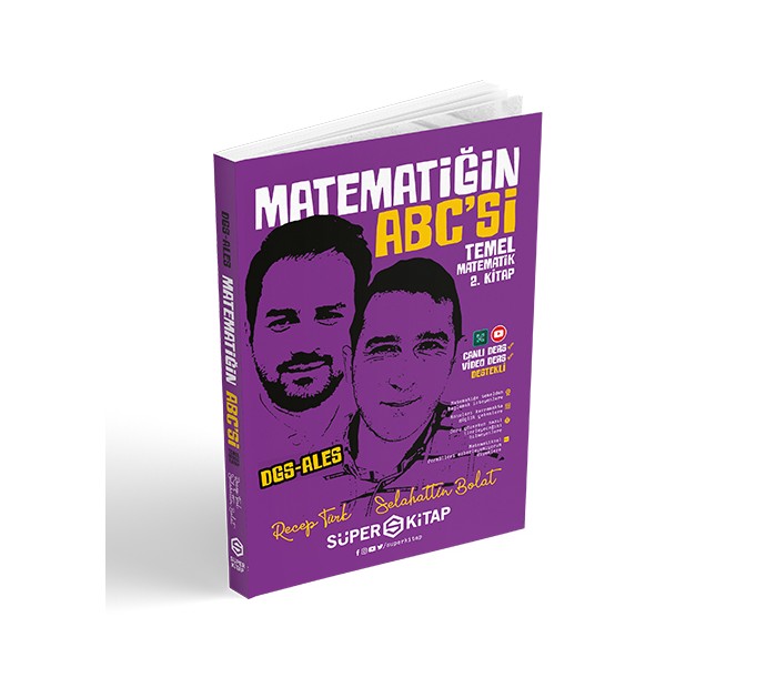 Dgs-Ales Matematiğin Abc'si Temel Matematik 2. Kitap Süper Kitap 2022