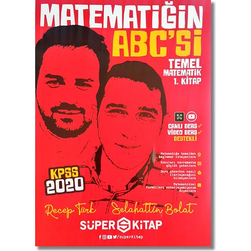 Kpss Matematiğin Abc’si Temel Matematik 1.Kitap Süper Kitap 2022