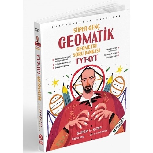Tyt-Ayt Geometri Süper Genç Geomatik Soru Bankası Süper Kitap 2022
