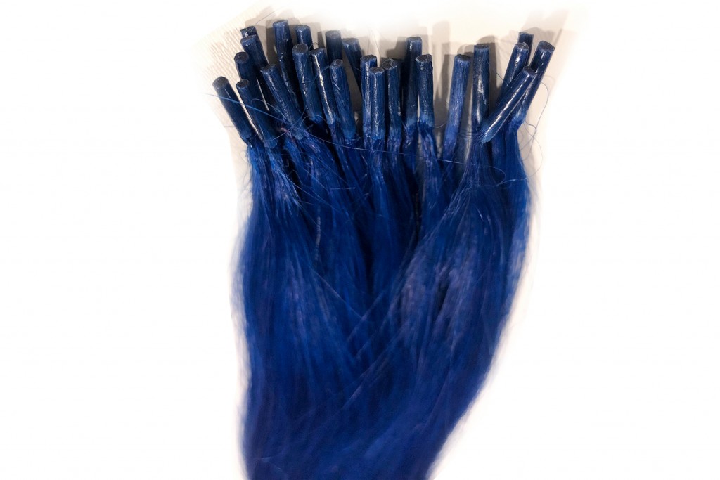 Renkli Kaynak Saç Mavi Renk 25'Li Paket