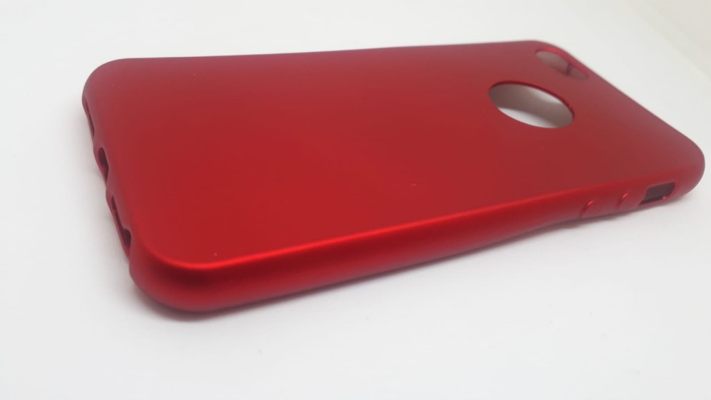 İphone 5S Silikon Telefon Kılıfı (Kırmızı)