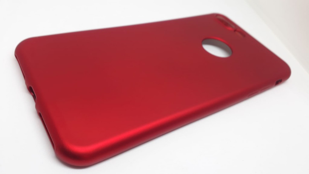 İphone 7/8 Plus Silikon Telefon Kılıfı (Kırmızı)