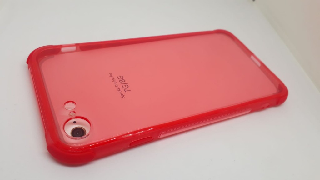 İphone 7/8 S Line Silikon Telefon Kılıfı (Kırmızı)