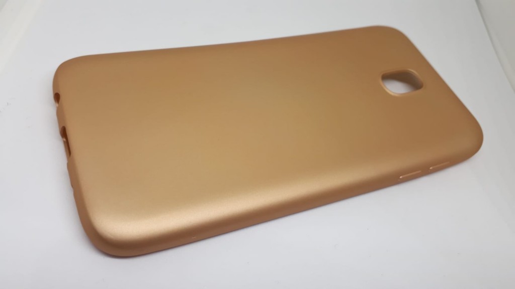 Samsung Galaxy J5 Pro Silikon Telefon Kılıfı (Altın)