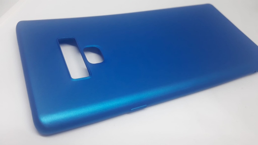 Samsung Galaxy Note 9 Silikon Telefon Kılıfı (Mavi)