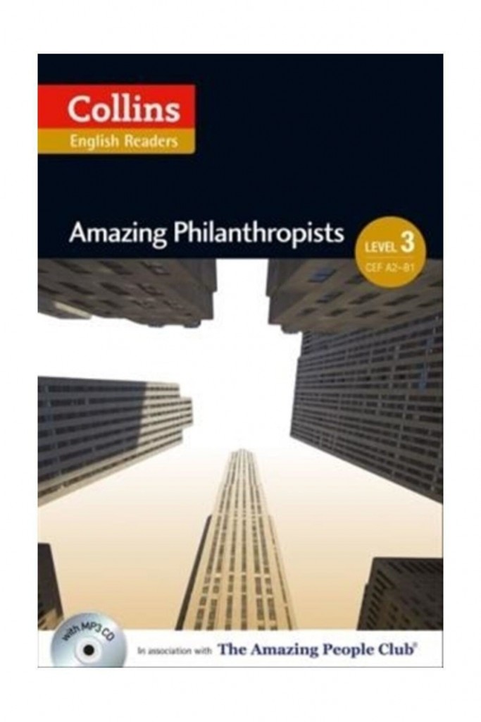 Amazing Philanthropists +Cd (A.people Readers 3) B1 - Jane Rollason