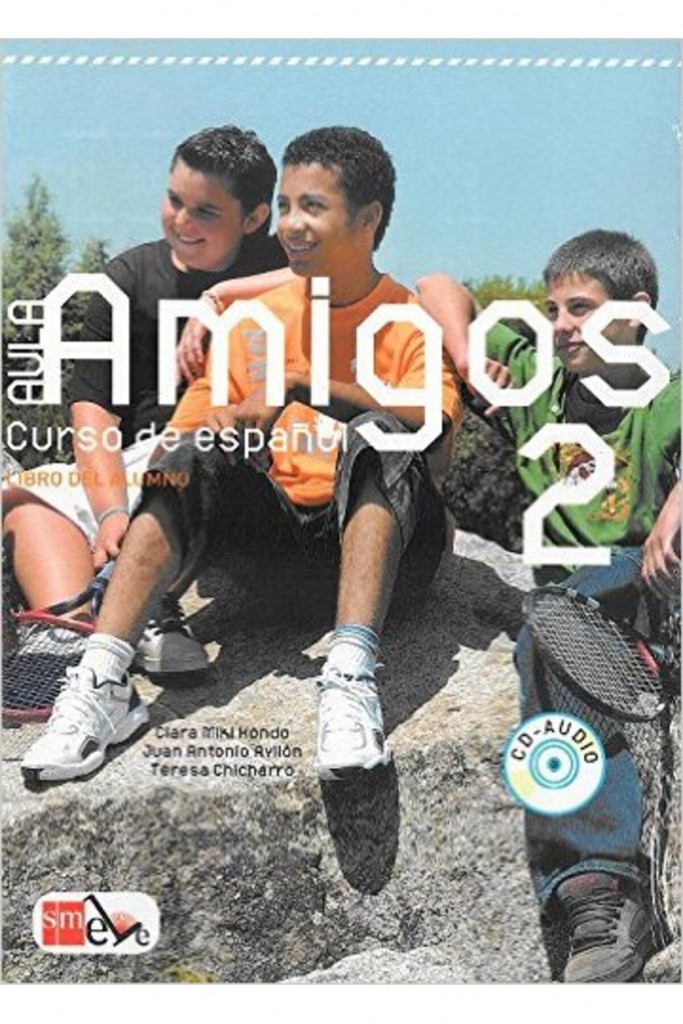 Aula Amigos 2 Libro Del Alumno +Cd +Portfolio / Teresa Chicharro / Nüans Publishing / 9788467521269