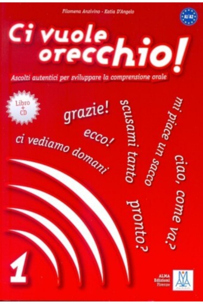 Ci Vuole Orecchio 1 +Cd (Italyanca Dinleme A1-A2)