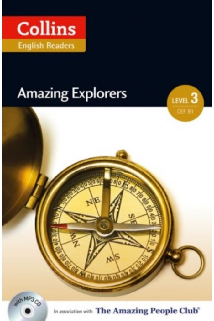 Collins English Readers Amazing Explorers +Cd