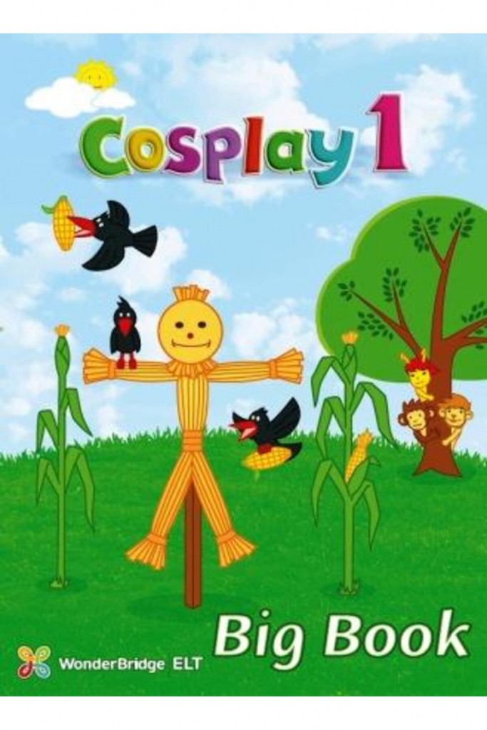 Cosplay 1 Big Book - Okul Öncesi Ingilizce Büyük Boy Okuma Kitabı (40X54 Cm)