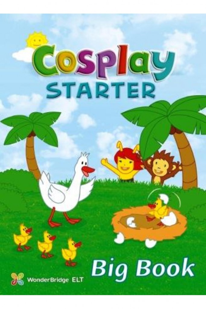Cosplay Starter Big Book - Okul Öncesi Ingilizce Büyük Boy Okuma Kitabı (40X54)