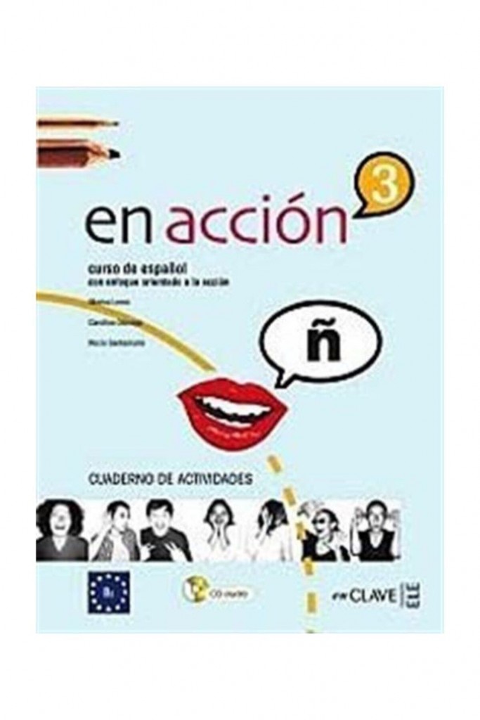 En Acción 3 Cuaderno De Actividades (Etkinlik Kitabı +Audio Descargable) Ispanyolca Orta-Üst Seviye