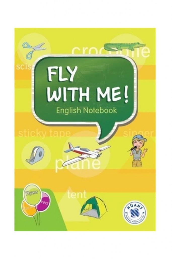 Fly With Me! English Notebook - Kolektif