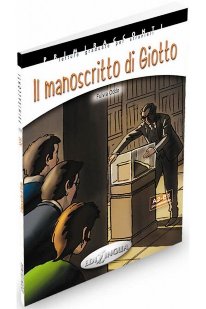 Il Manoscritto Di Giotto +Cd - İtalyanca Okuma Kitabı Orta Seviye (A2-B1) - Fulvia Oddo