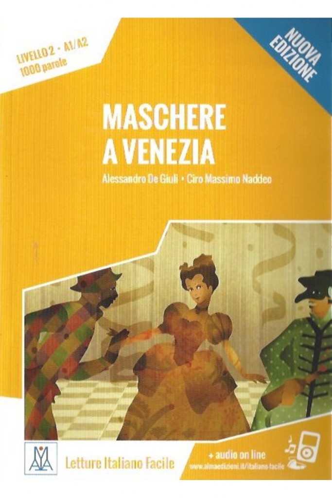 Maschere A Venezia +Audio Online (A1-A2) Nuova Edizione