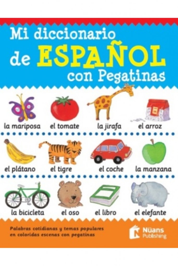 Mi Diccionario De Espanol Con Pegatinas