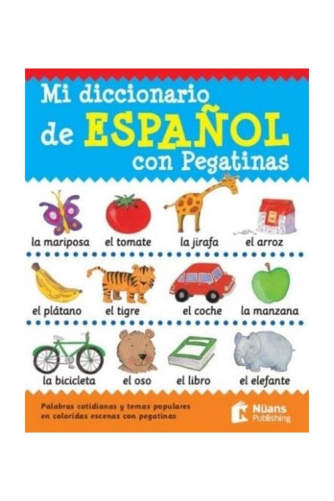 Mi Diccionario De Espanol Con Pegatinas