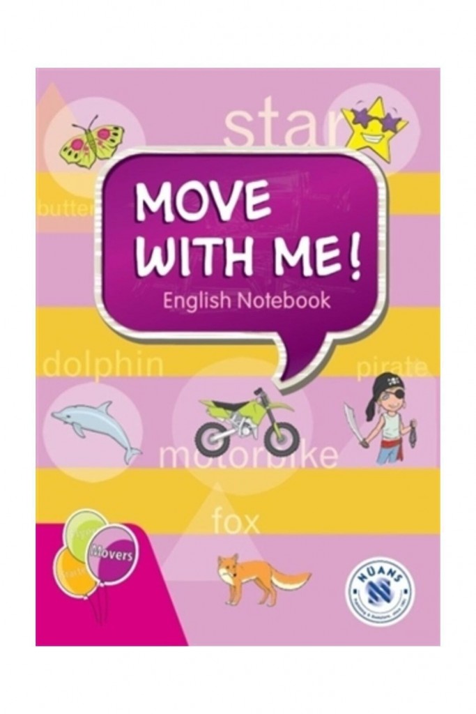 Move With Me! English Notebook - Kolektif