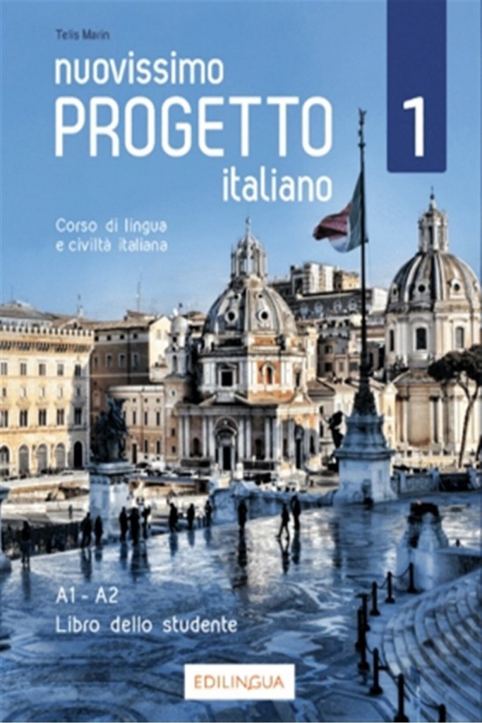 Nuovissimo Progetto Italiano 1 Libro Dello Studente + Dvd - Telis Marin