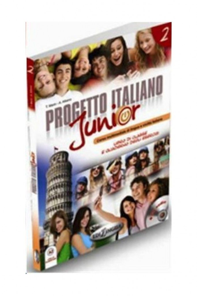 Progetto Italiano Junior 2 (Ders Ki̇tabi Ve Çalişma Ki̇tabi Cd) Italyanca Orta-Alt Seviye