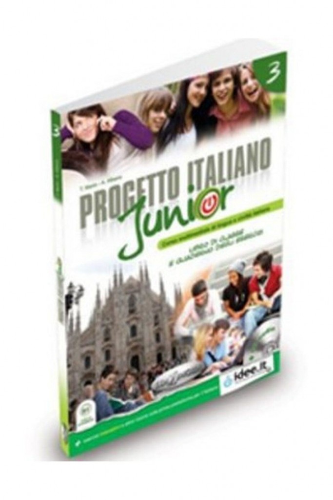 Progetto Italiano Junior 3 (Ders Kitabı Ve Çalışma Kitabı+Cd) İtalyanca Orta Seviye