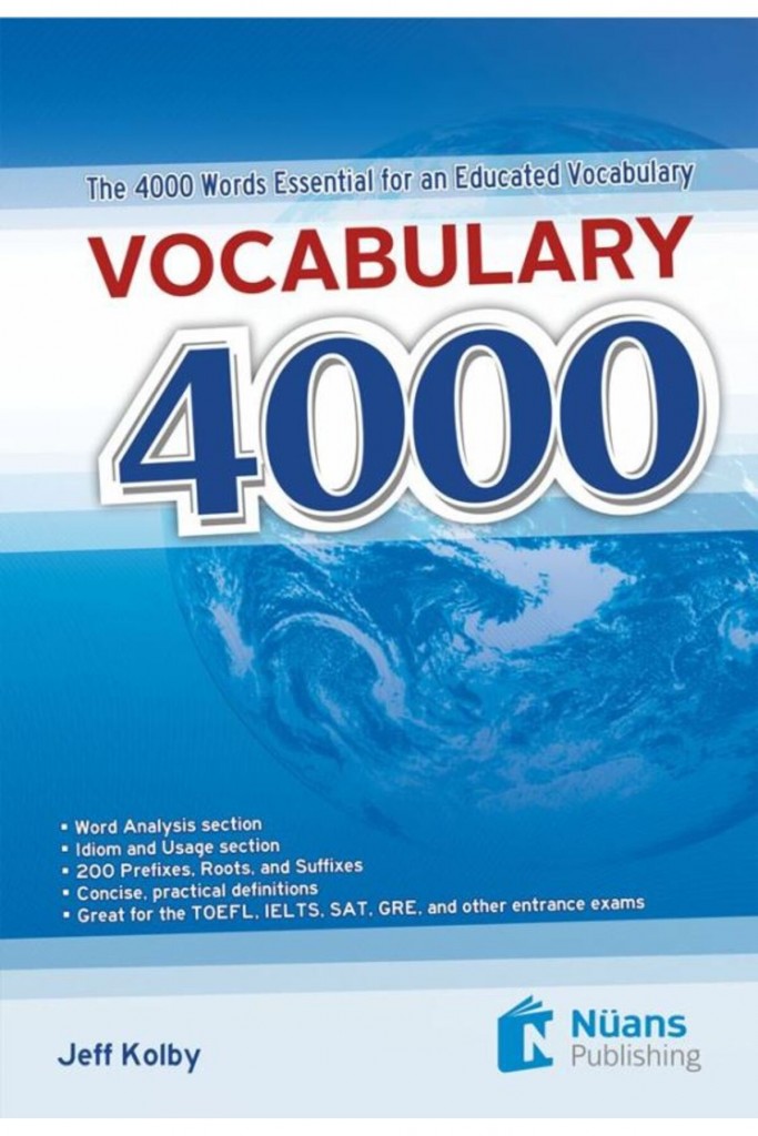 Vocabulary 4000 / Jeff Kolby / Nüans Publishing / 9786055450946