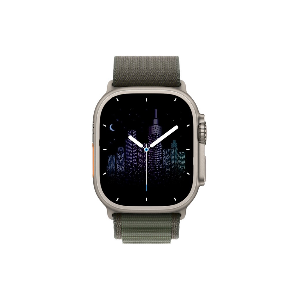 2023 Watch 8 Pro Max Amoled Ekran Android İos Uyumlu Akıllı Saat Yeşil