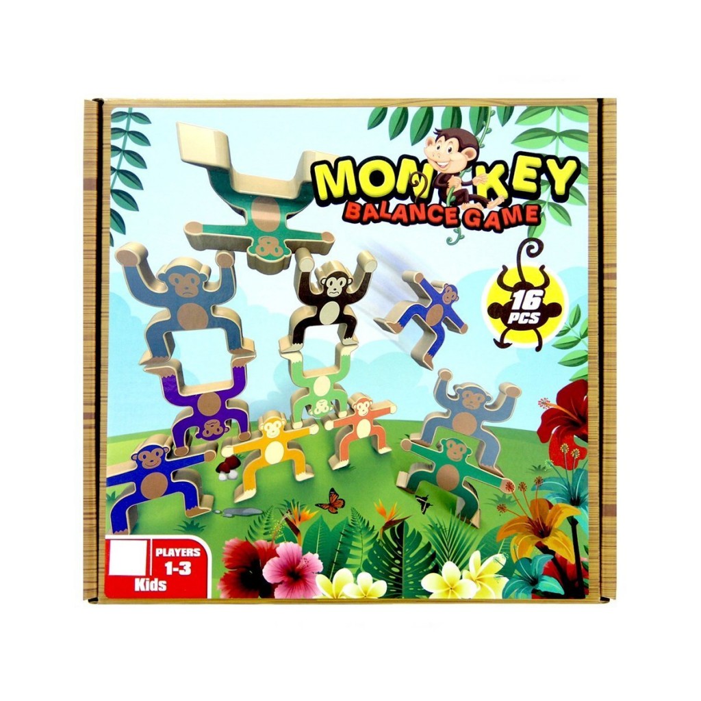 929-15 Eğlenceli̇ Maymun Kulesi̇ Oyunu
