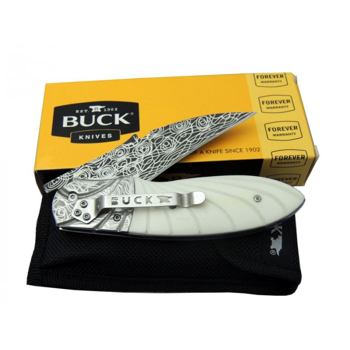 Buck Damascus Desenli Çakı Bk-3208-23 Cm
