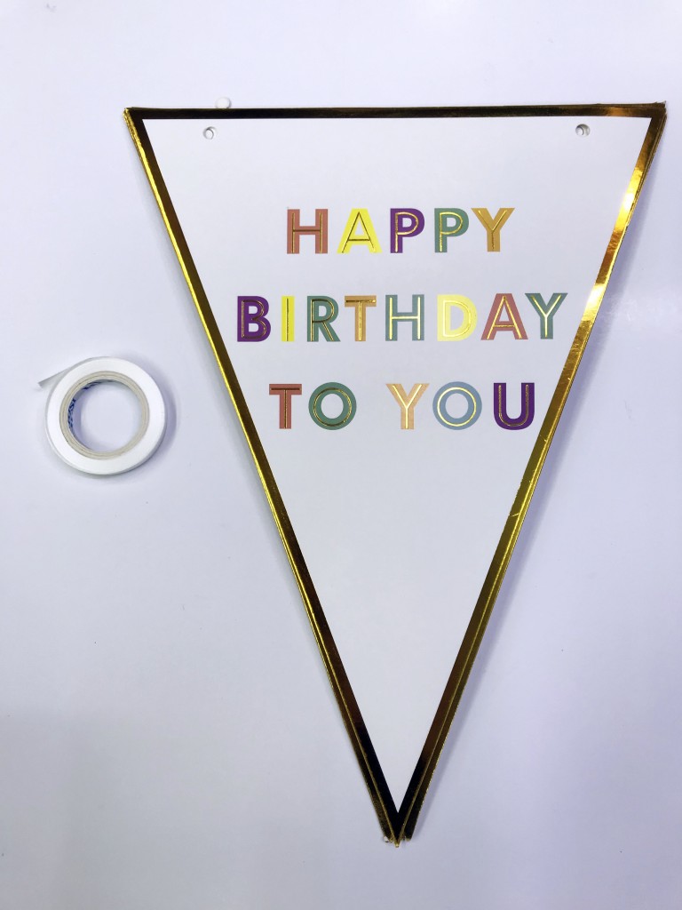 Shopzum Happy Birthday To You Flama Bayrak Süs