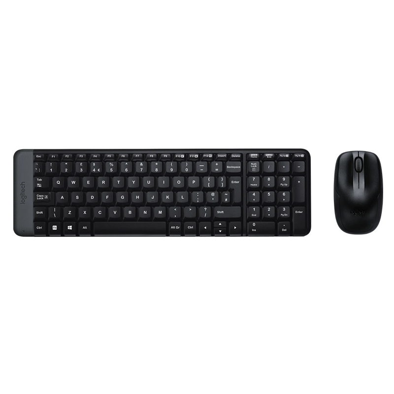 Logitech Mk220 Q Tr Siyah Kablosu Shopzumz Klavye+Mouse Set