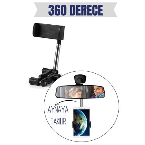 Marrans Gizlenebilir 360D Aynaya Telefon Tutucu 429018
