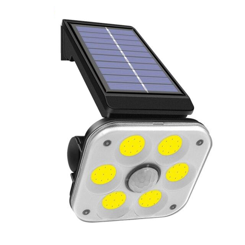 Shopzum Lf-1750A 54 Ledli̇ 3 Modlu Sensörlü Solar İnduksi̇yon Duvar Lambasi