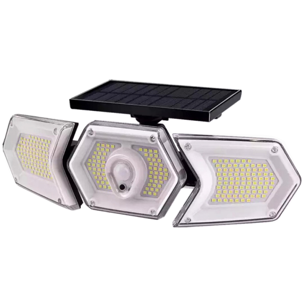 Shopzum W774A Sensörlü Solar Güneş Enerji̇li 254 Smd Ledli̇ 3 Modlu Beyaz İnduksi̇yon Lambasi