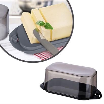 Shopzum Kilitli Plastik Kapaklı Kahvaltılık Tereyağlık Peynirlik Erzak Saklama Kabı Ap-9428
